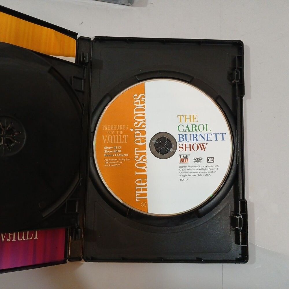 The Carol Burnett Show The Lost Episodes Collector's Edition DVD Lot + Bonus - Picture 5 of 7